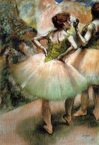 Dancers, Pink and Green Edgar Degas